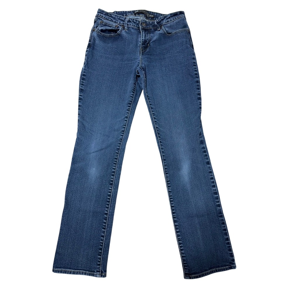 Levis Bold Curve Classic Rise Slim Leg Jeans Womens 10/30 Medium Wash Blue Denim